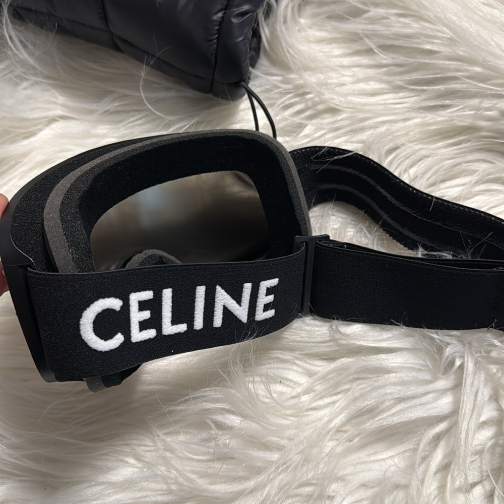 Celine Black Ski Goggles - Picture 3 of 5
